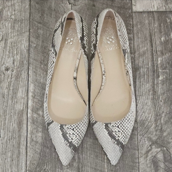 Vince Camuto Snakeskin Patterned Women's Heels Size 11 - Picture 1 of 16